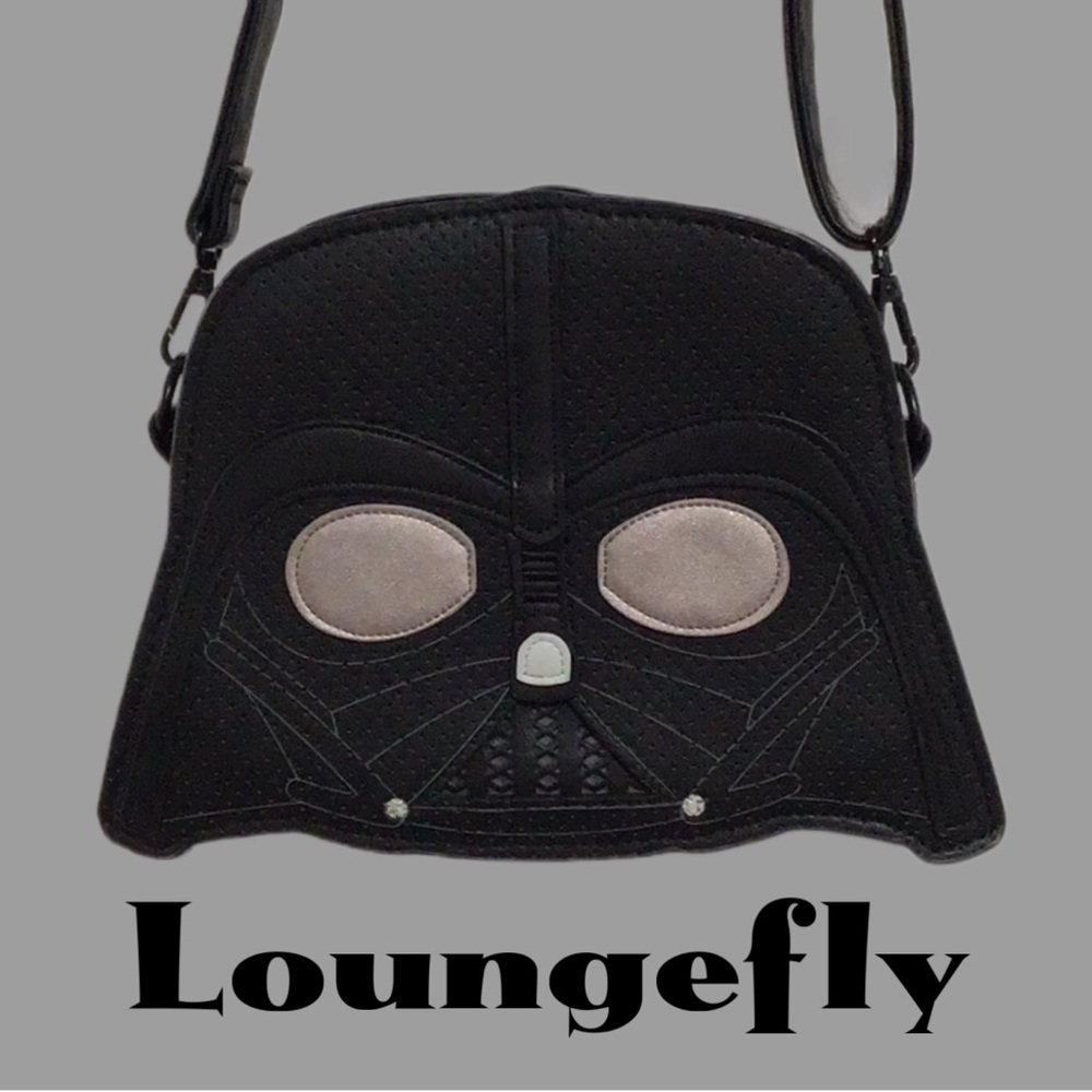 Loungefly Darth‎ Vader Funko POP Crossbody, Black